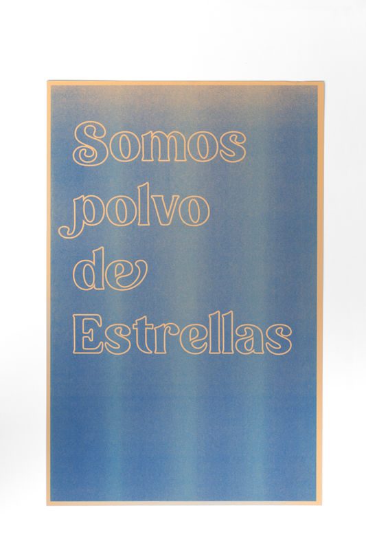 Somos polvo de estrellas azul